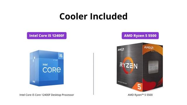 Intel Core i5-12400F vs AMD Ryzen 5 5500: Which One is Better? смотреть онлайн