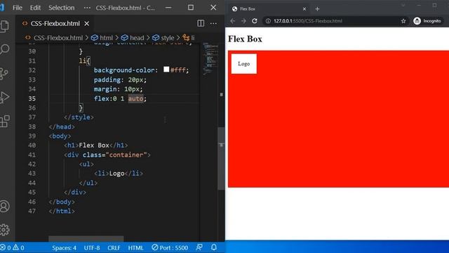 CSS Flexbox [Part 10] - Flex Shorthand Property смотреть онлайн