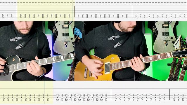 Rammstein - Keine Lust |Guitar and Bass Cover| |Tab| смотреть онлайн