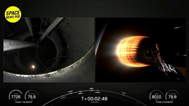 WATCH SpaceX SUCCESSFULLY Launch 23 Starlink Satellites to Earth Orbit смотреть онлайн