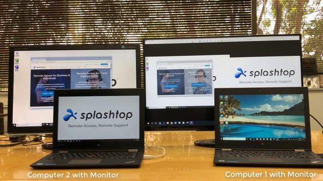 Viewing Multiple Monitors with Splashtop смотреть онлайн