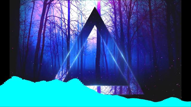 Красивое голубое сияние.Это как будто ВОЛНА смотреть онлайн