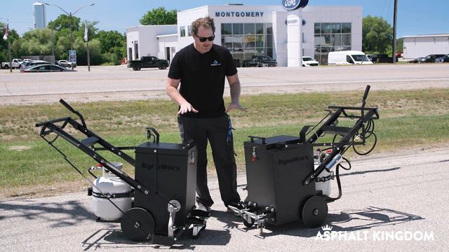 PARKING LOT CRACK REPAIR MACHINE KEY DIFFERENCES - RY10 ELITE vs RY10 PRO смотреть онлайн