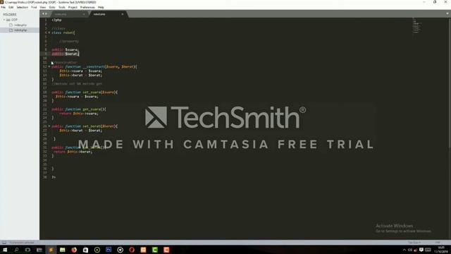 OOP PHP-Konstruktor смотреть онлайн