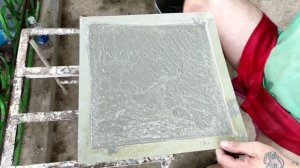 Изготовление тротуарной плитки в домашних условиях из отсева