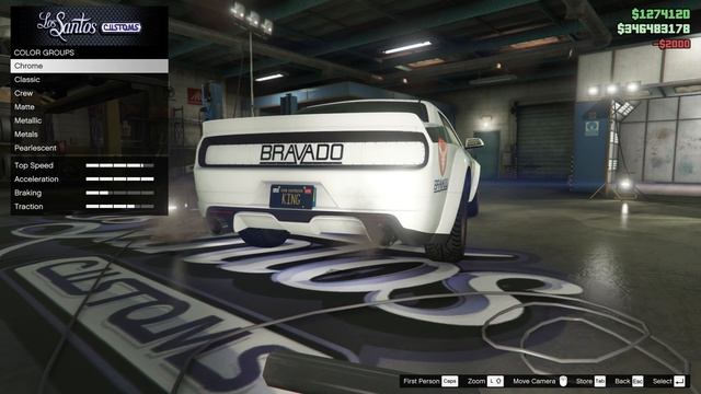 GTA 5 Online : Buying Bravado Gauntlet Helfire Best Customization & Review | Muscle Car смотреть онлайн