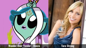 Tara Strong the Voice of Unikitty and Harley Quinn
