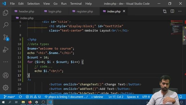 #6 - PHP Data types, Conditions, Loops смотреть онлайн