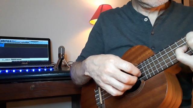 Tears in the Rain - Joe Satriani - Ukulele Solo смотреть онлайн