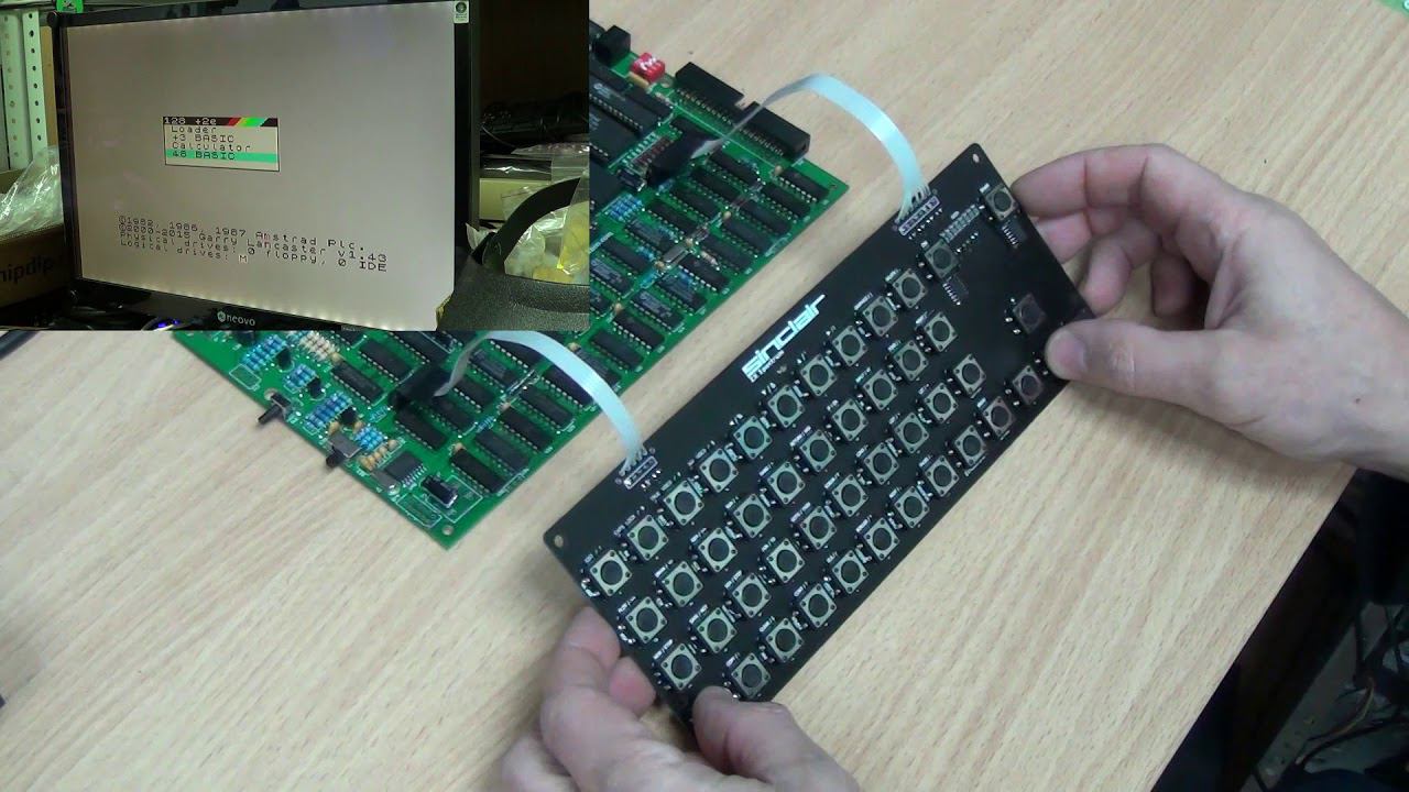 Keyboard for repair ZX Spectrum смотреть онлайн
