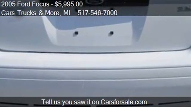 2005 Ford Focus ZX4 SE - for sale in Howell, MI 48843 смотреть онлайн