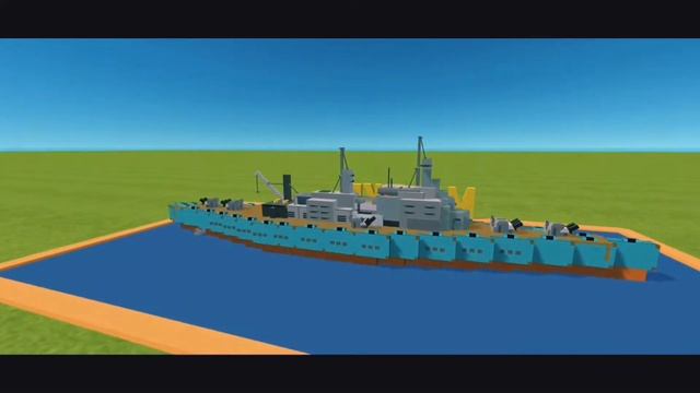 Мини Военный Крейсер в SSB2 смотреть онлайн