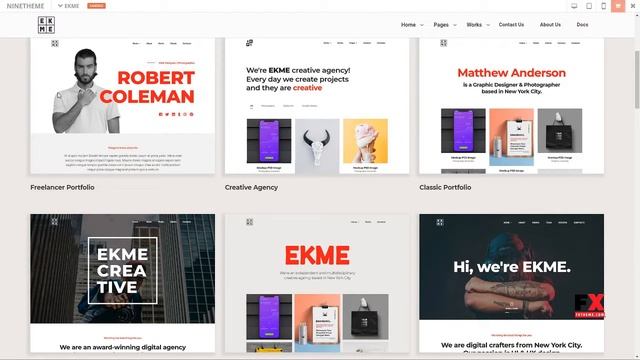 Ekme - One Page WordPress Landing Pages Theme Erik Byrne смотреть онлайн