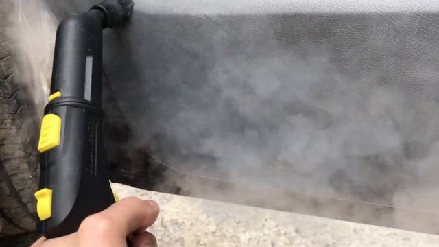 Чистка дверных карт пароочистителем Volkswagen T 5 смотреть онлайн