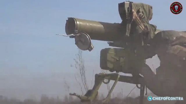 14-я гвардейская артиллерийская бригада «Кальмиус» 1-го АК поддерживает штурмовые группы смотреть онлайн