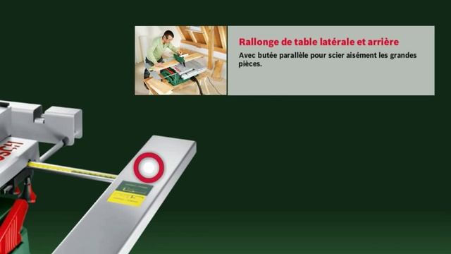 Scie circulaire à table Bosch PTS 10 смотреть онлайн