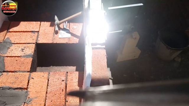 Установка дверки в печку под казан по Краснодарски смотреть онлайн