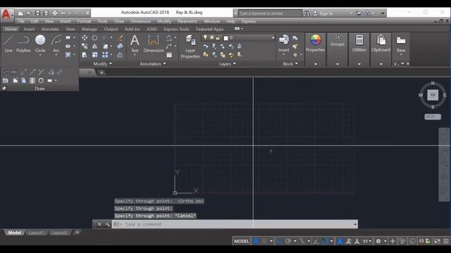 #5 | Construction Line (XLINE) & Ray command | Autodesk-AutoCAD | AutoCAD Tutorial Series | смотреть онлайн
