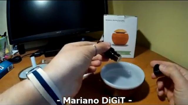 Recensione ITA Mohoo umidificatore diffusore ad ultrasuoni Grano di legno USB ultrasonico смотреть онлайн