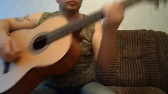 Красивый риф на акустике.Урок смотреть онлайн