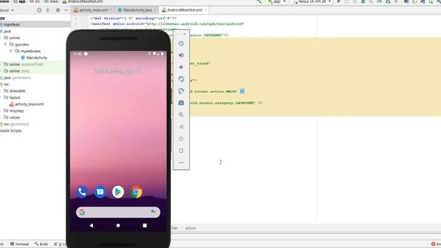 Enable Fullscreen mode in any videos in webview Android Studio Tutorial смотреть онлайн