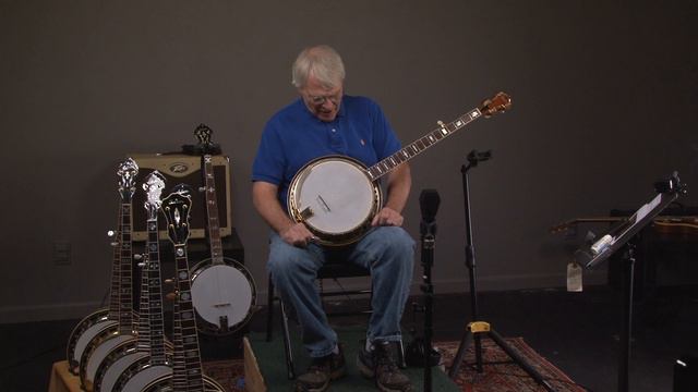 1960's Fender Artist 5 string Banjo Gold Plated $2299 played by Geoff Hohwald BANJO WAREHOUSE ATLAN смотреть онлайн