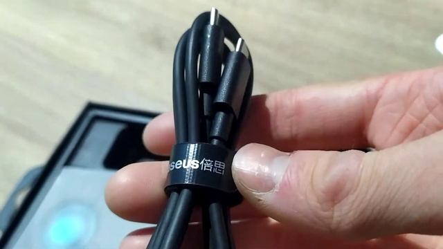 распаковка посылки из Китая повербанк 30000 65 ват Baseus смотреть онлайн