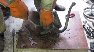 Токарный станок 1К62 - Задняя бабка, разборка.