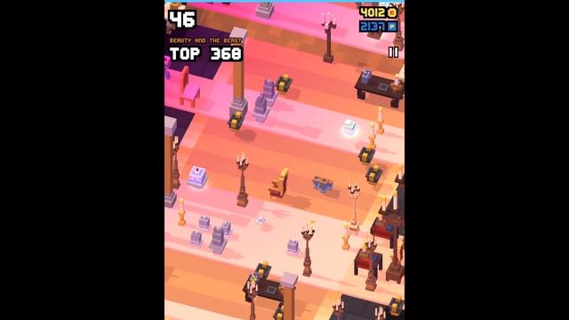 Disney Crossy Road Lumiere, Cogsworth, Mrs Potts, Chip (Beauty and the Beast) смотреть онлайн