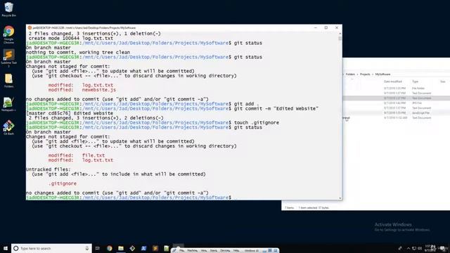 17 Creating a gitignore смотреть онлайн