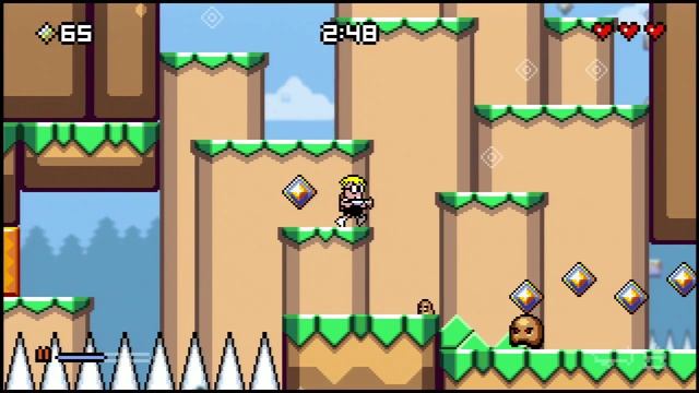 Mutant Mudds Deluxe PS3 Playthrough Part 1 смотреть онлайн