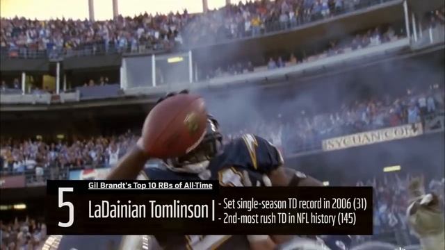 Top 10 Running Backs Of All Time! | NFL Highlights смотреть онлайн