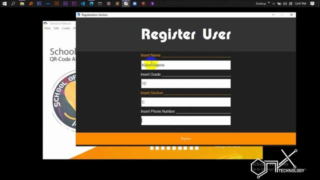 Digital Attendance System with Python |Qr code based #python смотреть онлайн