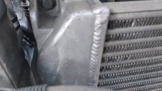 SsangYong Kyron - Замена радиатора охлаждения. Luzar LRC1750.