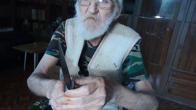 Заточка кованного ножа с х12мф. смотреть онлайн