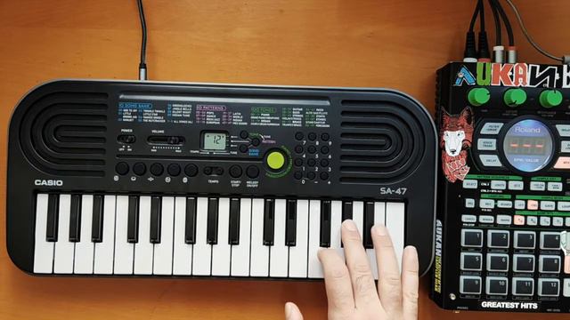 #LofiBeats CASIO SA-47 + ROLAND SP-404A #Beatmaking смотреть онлайн