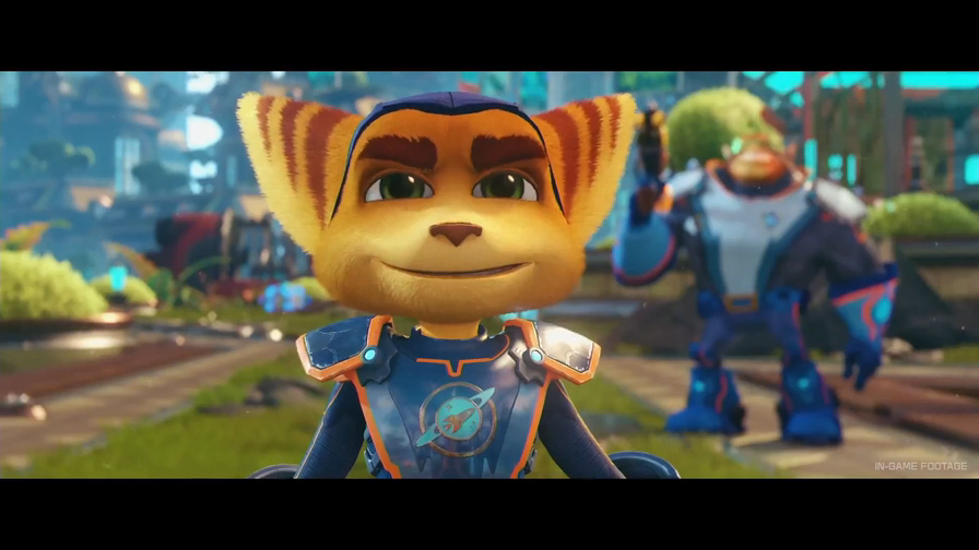 Ratchet & Clank - Official Reveal Trailer (PS4) смотреть онлайн