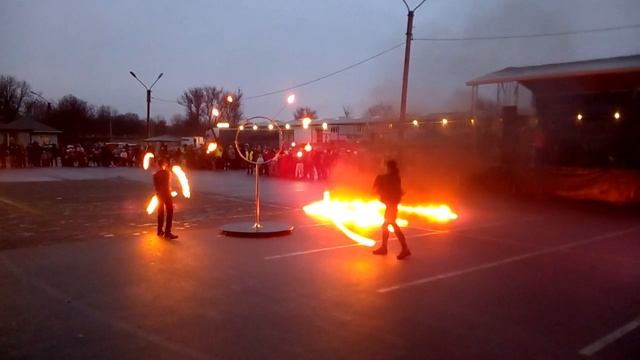 17.02.2018. Экстрим - МАСЛЕНИЦА. Огненное шоу. смотреть онлайн
