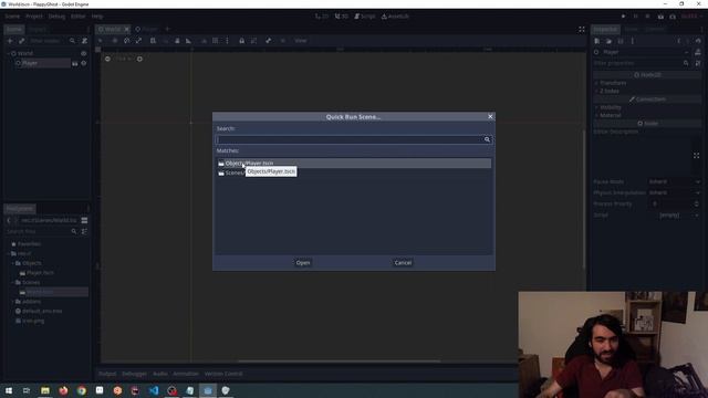 Flappy Ghost's origin story (Setting up our project, with aseprite importer plugin) [#devlog #002] смотреть онлайн