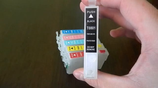 Перезаправляемые картриджи для Epson Stylus Photo PX730WD смотреть онлайн
