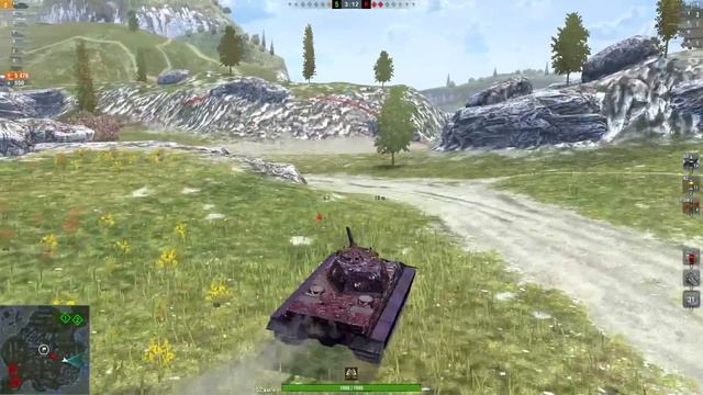 12 Настоящих БОТОВ в Одном Бою! Полнейший бред на Е50М Wot Blitz