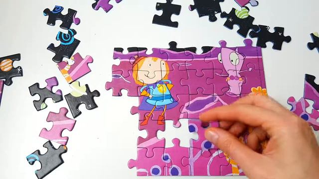 Peg+Gato PUZZLE Ravensburger Puzzle Game For Kids Peg+Cat Rompecabezas De Peg+Gato Jigsaw Puzzle