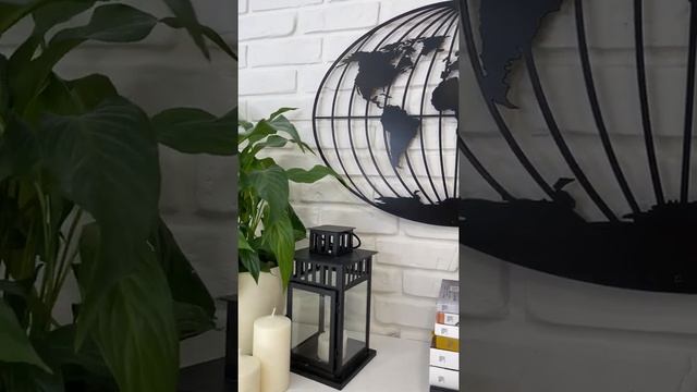 Металлическое панно "Карта" смотреть онлайн