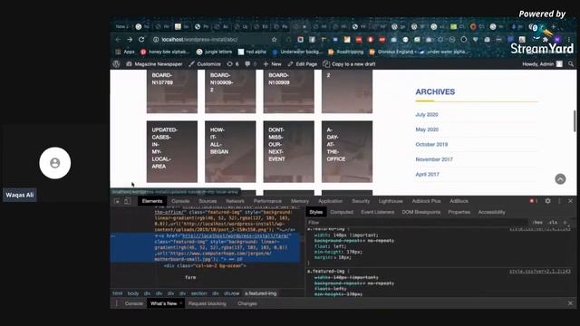 Lecture No 35 | Getting custom data from db using WordPress смотреть онлайн