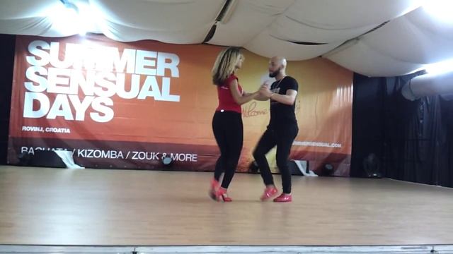 Ataca & La Alemana Touch Style Bachata @ SSD 2015 смотреть онлайн