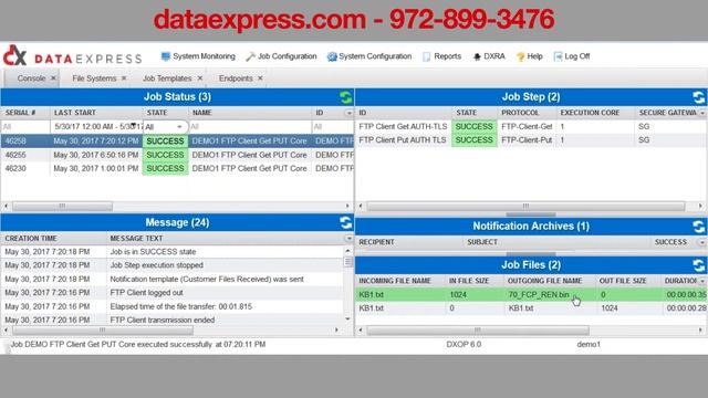 DXOP Configuration Demo смотреть онлайн