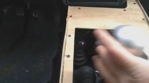 Центральный тоннель на ниве своими руками.