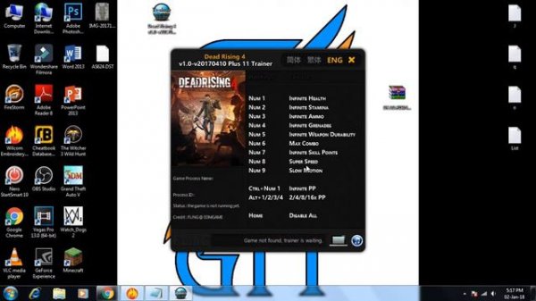 Dead Rising 4 Trainer.Download Trainer For Dead Rising 4.+11 Trainer.Fling