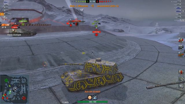 FV215B & Maüschen & SU-122-54 - World of Tanks Blitz смотреть онлайн
