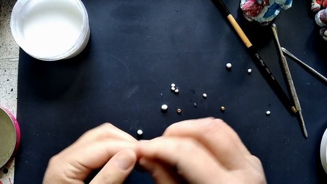 Мастер класс - Мини Дед Мороз -  1 часть